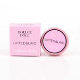 Dollce Doll LIFTED&LAID Curl Balm professional lash lift adhesive alternative for Korean lash lift treatments, cleaner wrapping and better lash placement.