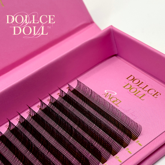 Lash curl chart 2025 – C, CC, D, DD and L curl explained by Dollce Doll® UK supplier