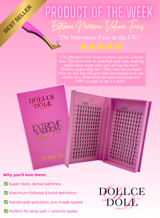 Dollce Doll Product of the Week: Extreme Narrow Volume Fans (Now 60% OFF)
