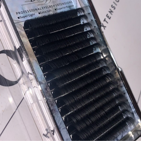 0.07 Easy Fan Russian Volume Cashmere Lashes (16 lines)