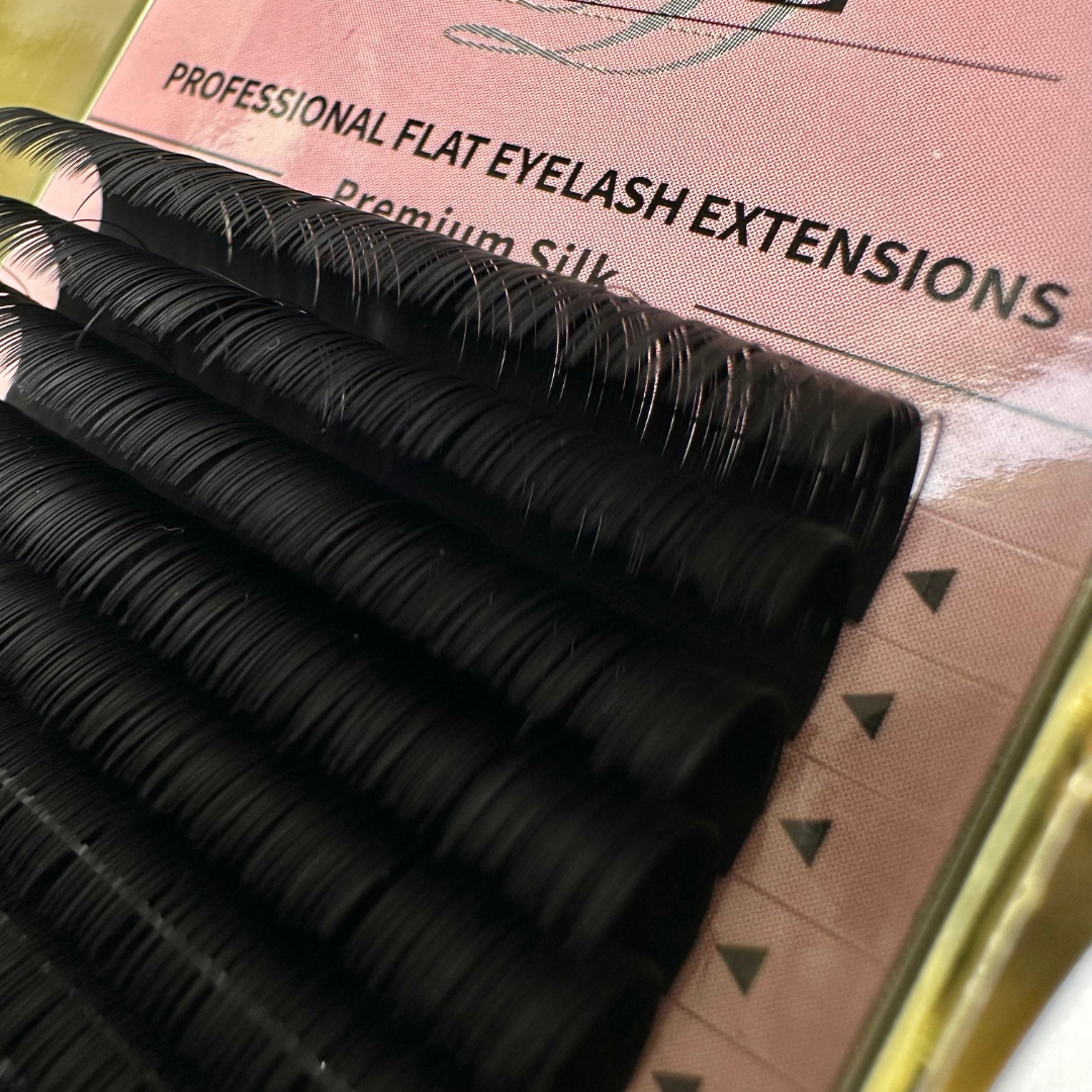 0.25 Flat Split Tip Cashmere Eyelash Extensions (16 lines)