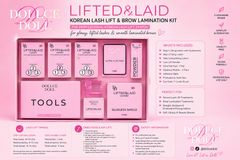 LIFTED&LAID Korean Lash Lift Kit | Professional Brow Lamination Kit