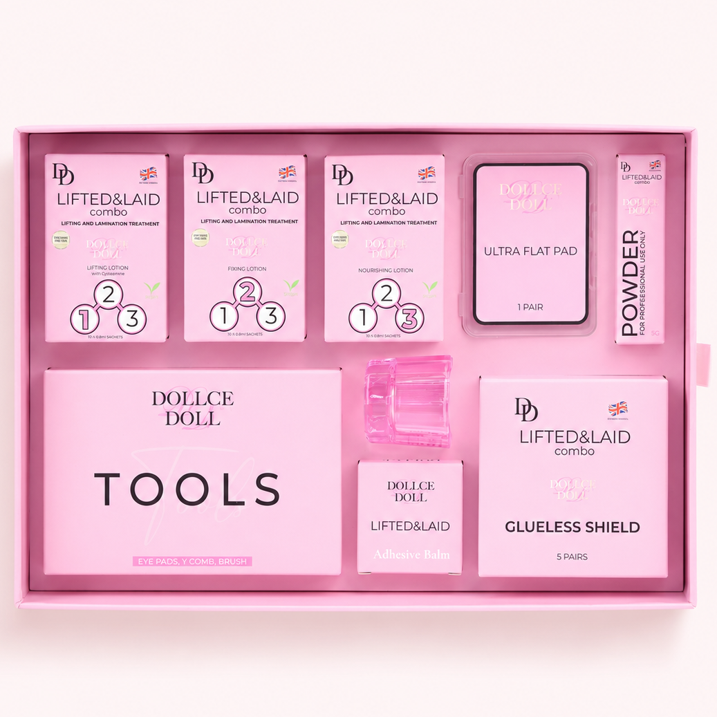 LIFTED&LAID Korean Lash Lift Kit | Professional Brow Lamination Kit