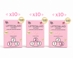 LIFTED&LAID Korean Lash Lift 3 Step System with Cysteamine & POWDER
