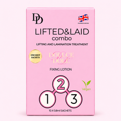 LIFTED&LAID - FIX - STEP 2 (10 SACHETS) Korean Brow & Lash Lamination with Cysteamine
