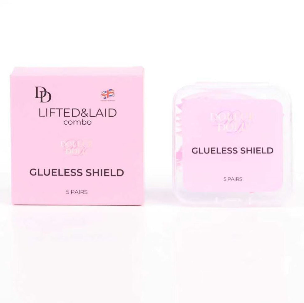 Dollce Doll LIFTED&amp;LAID Glueless Shields reusable Korean lash lift shields in XS, S, M, L and XL for professional lash lift treatments.