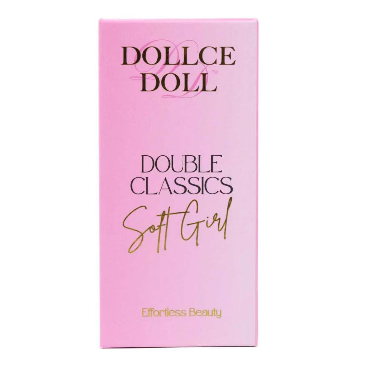 Dollce Doll Soft Girl Double Classic Lashes in brown and black for fuller natural classic lash sets