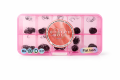 LOOSE FLAT LASH MIXED 1250 FANS PRO MADE TRAY
