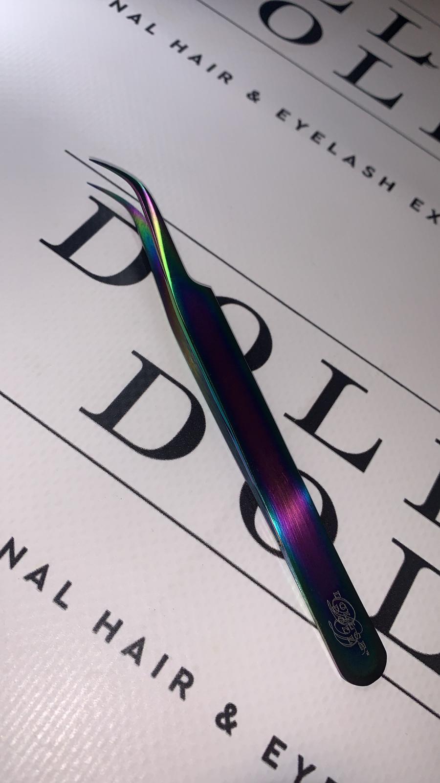 Rainbow Curved Tweezer