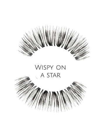 Wispy on a star Human Hair Strip Lashes